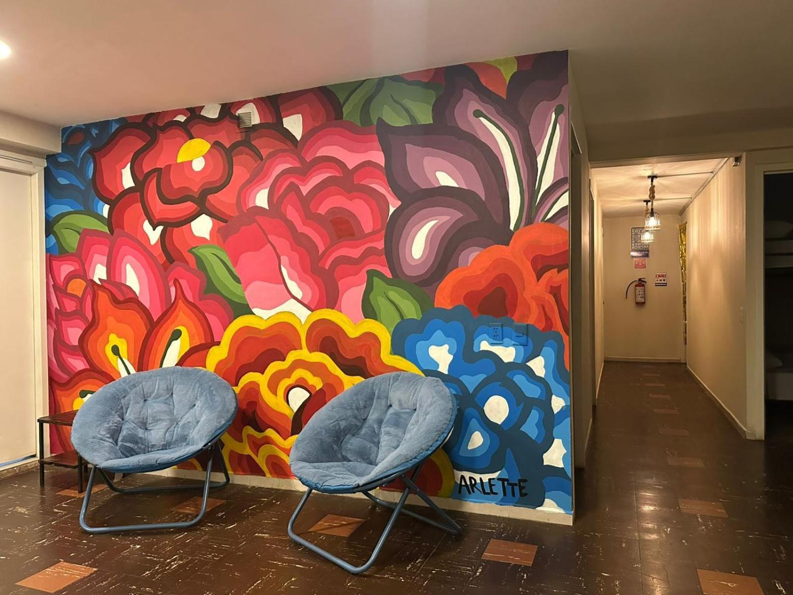 Casa Talavera Hostel Città del Messico Esterno foto