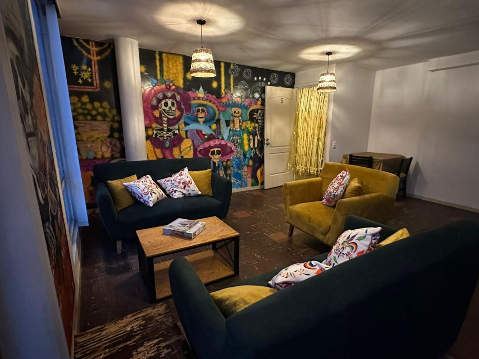 Casa Talavera Hostel Città del Messico Esterno foto