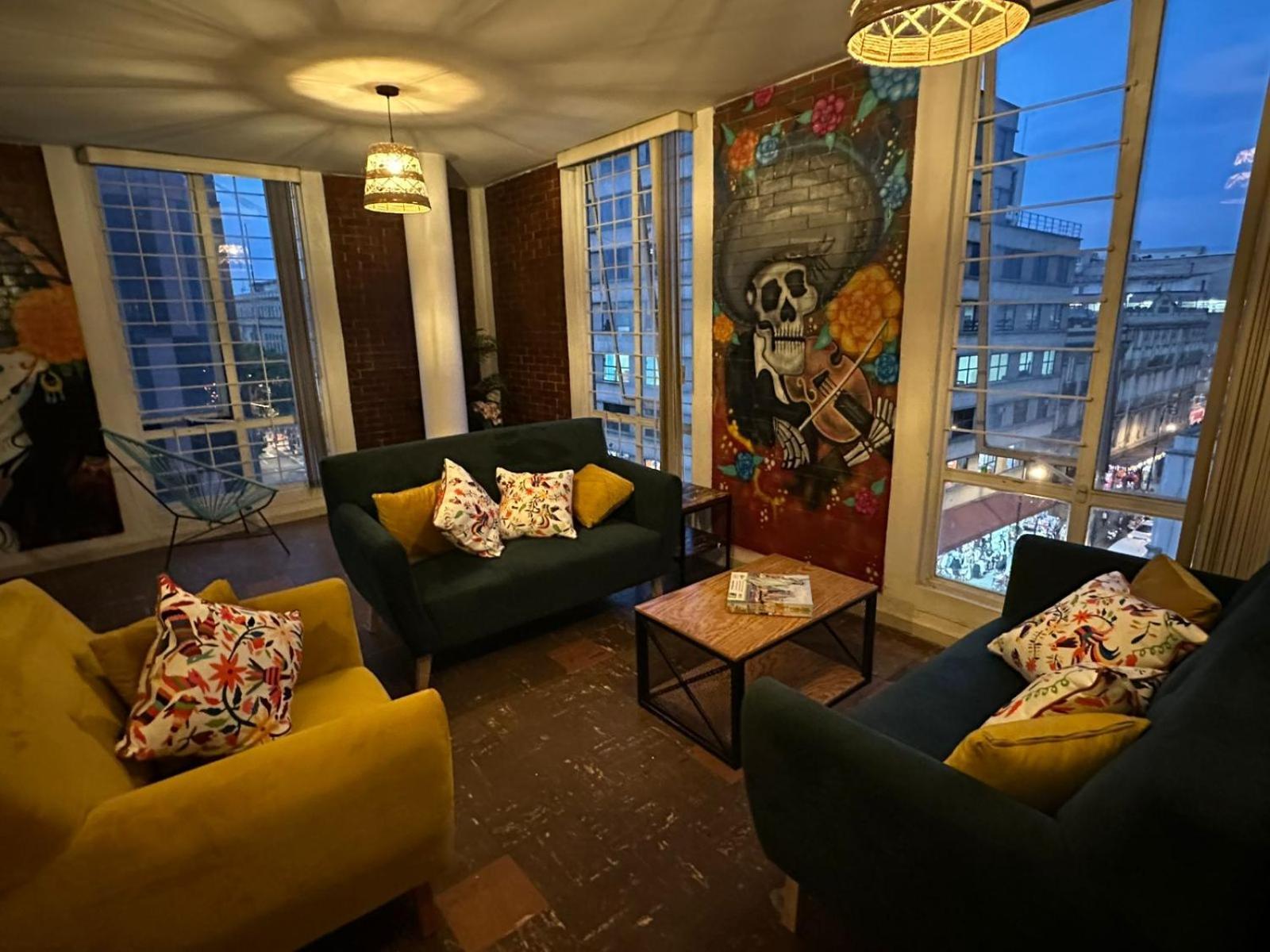 Casa Talavera Hostel Città del Messico Esterno foto