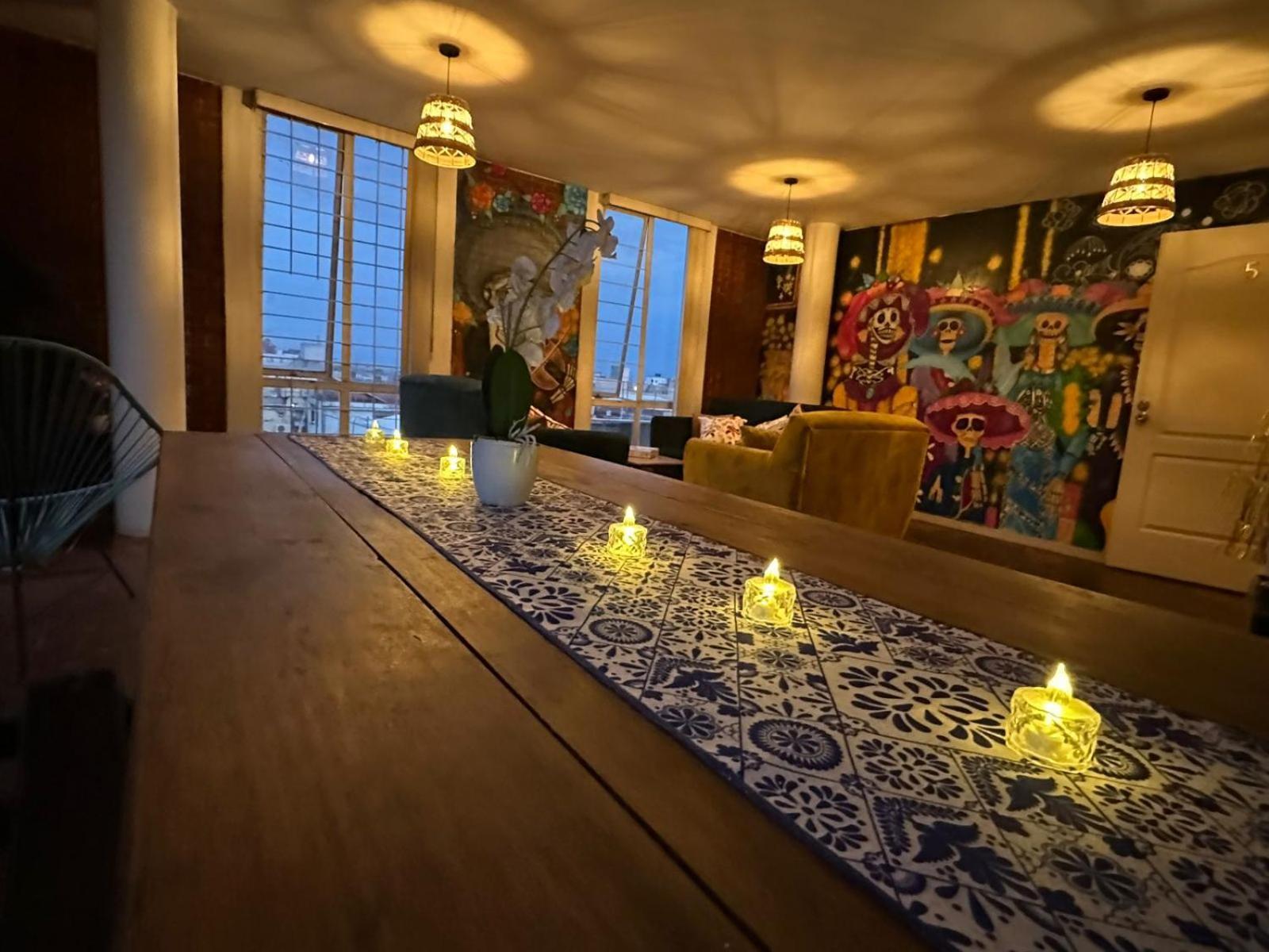 Casa Talavera Hostel Città del Messico Esterno foto
